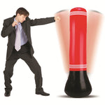 Sacco da boxe gonfiabile per bicchiere con colonna da boxe per bambini adulti in PVC, altezza: 1,5, 1.5m