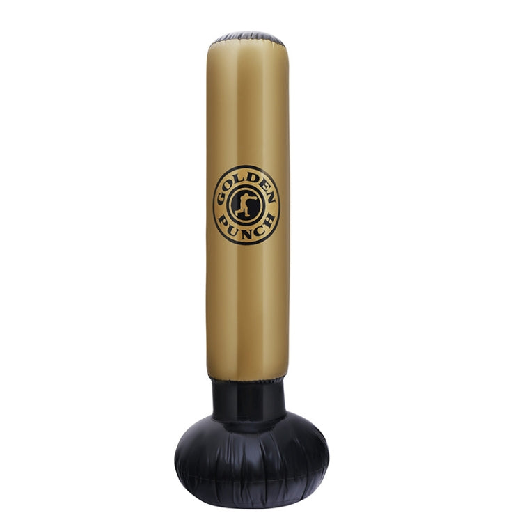 Colonna da boxe gonfiabile verticale spessa per sacco da boxe gonfiabile per bambini adulti in PVC, altezza: 1,6 m, 1.6m Gold