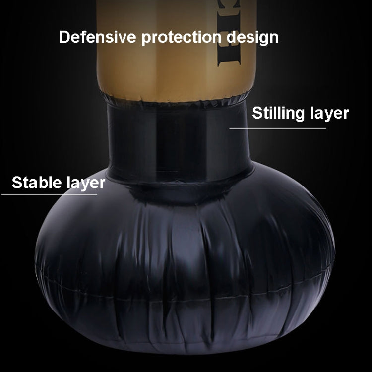 Colonna da boxe gonfiabile verticale spessa per sacco da boxe gonfiabile per bambini adulti in PVC, altezza: 1,6 m, 1.6m Gold