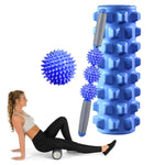 Set di colonne per yoga con rulli per rilassamento muscolare cavo in schiuma Eva 3 in 1, lunghezza:, 33cm (Blue Crescent), 33cm (Pink Crescent ), 33cm  (Purple Crescent ), 45cm (Pink Crescent), 45cm (Purple Crescent ), 45cm (Blue Crescent)             ...