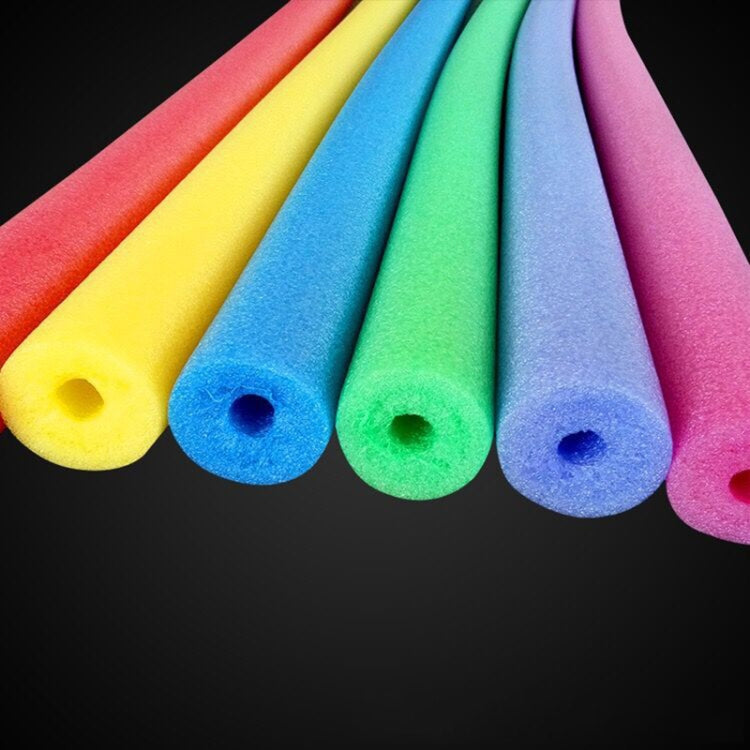 Bastone da nuoto bendato da 3 pezzi Bastone da nuoto Bastone da galleggiamento Bastone in schiuma EPE Bastone in cotone perlato, consegna colore casuale, 150 x 6.5cm (Hollow), 150 x 6.5cm (Solid), 130 x 7cm (Solid)