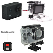 WIFI Macchina Fotografica di Azione Impermeabile Ciclismo 4K macchina fotografica Ultra Diving 60PFS kamera Casco della bicicletta Cam subacquea Sport 1080P macchina fotografica