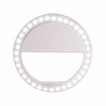 Torcia LED ad anello per smartphone con luce selfie