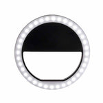 Torcia LED ad anello per smartphone con luce selfie