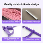 3 PZ Multifunzionale Pedale a quattro tubi Estrattore Pedale Corda elastica Sit-Up Aiuto Addome Attrezzature per il fitness, Green, Purple, Blue, Red, Yellow