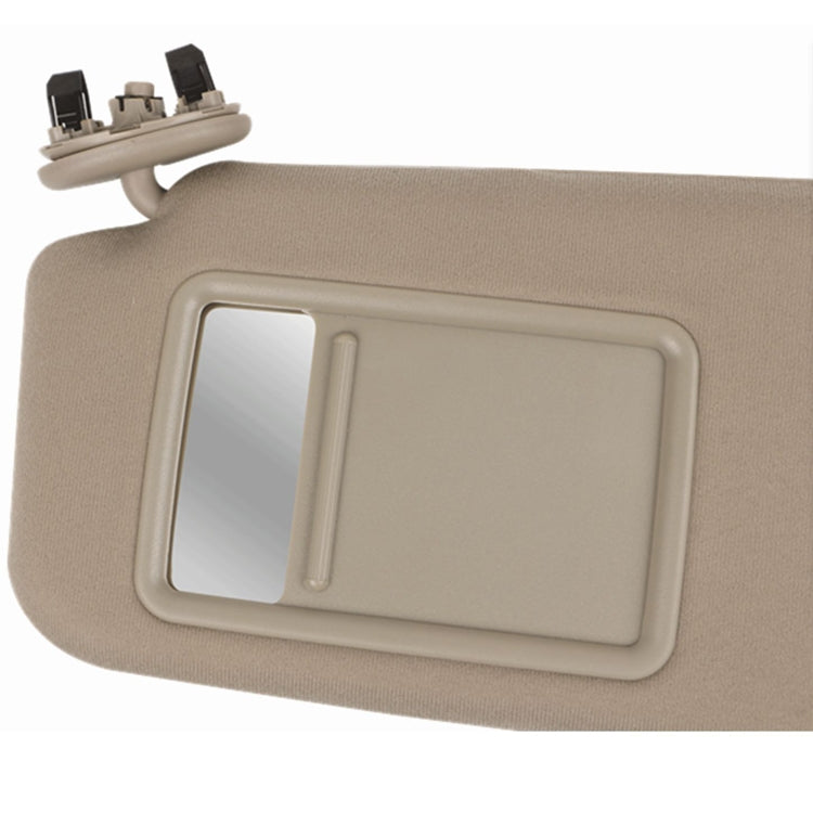 Visiera parasole lato conducente sinistro con visiera parasole per posizione di guida a specchio per Toyota Camry 2007-2011, For Toyota Camry 2007-2011(Beige), For Toyota Camry 2007-2011(Gray)
