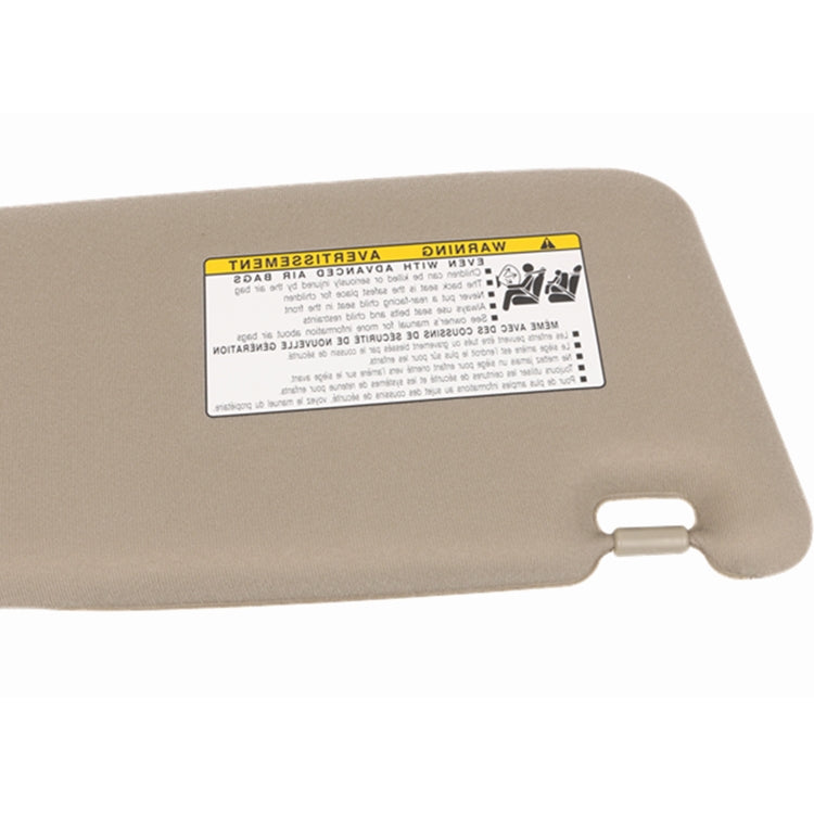 Visiera parasole lato conducente sinistro con visiera parasole per posizione di guida a specchio per Toyota Camry 2007-2011, For Toyota Camry 2007-2011(Beige), For Toyota Camry 2007-2011(Gray)