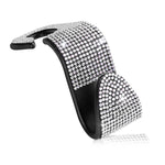 Ganci per sedili posteriori per auto da 3 pezzi Ganci multifunzione tempestati di diamanti per seggiolini auto, White Diamond, Colorful Diamond, Black Diamond, Blue Diamond, Emerald, Gray Diamond, Pink Diamond, Red Diamond