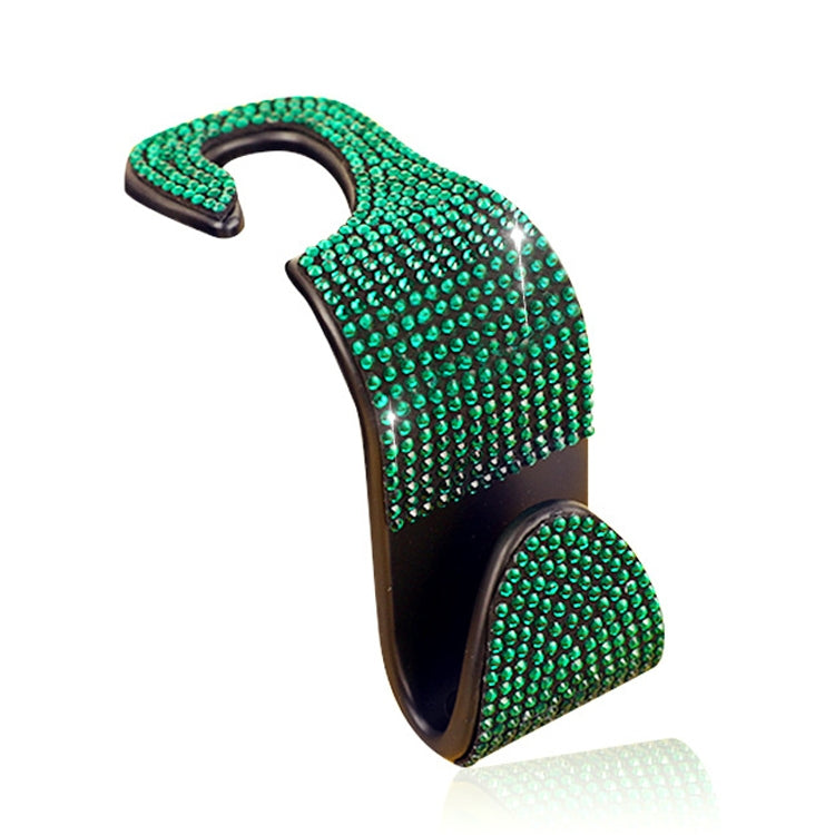 Ganci per sedili posteriori per auto da 3 pezzi Ganci multifunzione tempestati di diamanti per seggiolini auto, White Diamond, Colorful Diamond, Black Diamond, Blue Diamond, Emerald, Gray Diamond, Pink Diamond, Red Diamond
