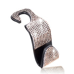 Ganci per sedili posteriori per auto da 3 pezzi Ganci multifunzione tempestati di diamanti per seggiolini auto, White Diamond, Colorful Diamond, Black Diamond, Blue Diamond, Emerald, Gray Diamond, Pink Diamond, Red Diamond