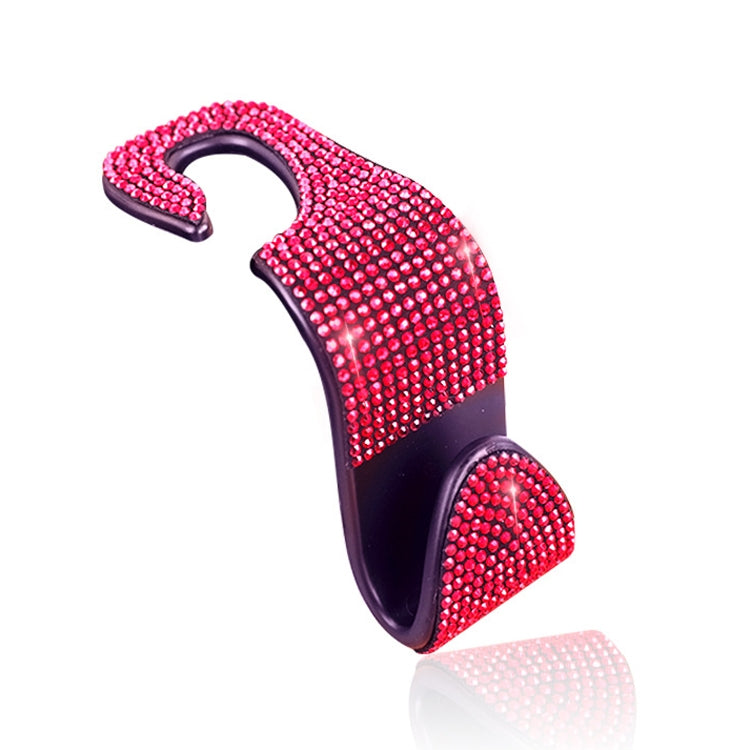 Ganci per sedili posteriori per auto da 3 pezzi Ganci multifunzione tempestati di diamanti per seggiolini auto, White Diamond, Colorful Diamond, Black Diamond, Blue Diamond, Emerald, Gray Diamond, Pink Diamond, Red Diamond
