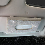 Scatola per fazzoletti per auto Scatola per pompaggio visiera parasole per auto