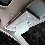Scatola per fazzoletti per auto Scatola per pompaggio visiera parasole per auto
