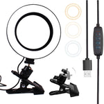 Luce a clip LED 6 pollici con temperatura colore regolabile