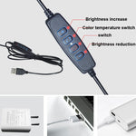 Luce a clip LED 6 pollici con temperatura colore regolabile