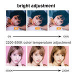 Luce a clip LED 6 pollici con temperatura colore regolabile