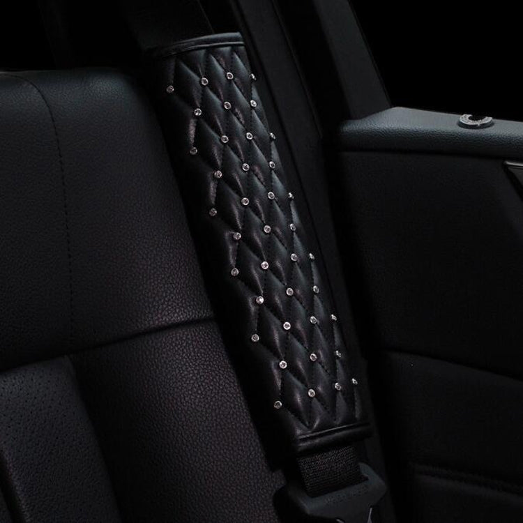 Accessori per auto con rivestimento interno auto Diamond, A Pair Shoulder Guard, Gear Cover, Handbrake Cover