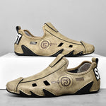 Scarpe da ginnastica da uomo di grandi dimensioni con suola morbida, scarpe pigre in pelle cava, scarpe piselli all-match, 38, 39, 40, 41, 42, 43, 44, 45, 46, 47, 48