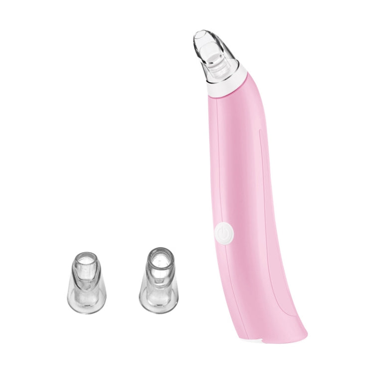 HD-2139 Dispositivo per l'aspirazione dei punti neri Dispositivo per la pulizia dei pori del viso Dispositivo di bellezza per la pulizia del viso, White, Pink
