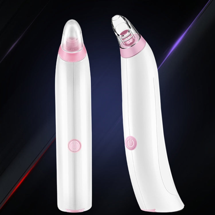 HD-2139 Dispositivo per l'aspirazione dei punti neri Dispositivo per la pulizia dei pori del viso Dispositivo di bellezza per la pulizia del viso, White, Pink
