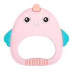 MJYJ019 Giocattolo con bastone molare per bambini in silicone da 2 pezzi, Pink, Blue, Orange, Small Fish-Blue, Small Fish-Pink, Small Fish-Green, Fox-Blue, Fox-Pink, Fox-Green, Monkey-Pink, Monkey-Orange, Monkey-Coffee, Kitten-Coffee, Kitten-Blue      ...