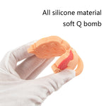 MJYJ019 Giocattolo con bastone molare per bambini in silicone da 2 pezzi, Pink, Blue, Orange, Small Fish-Blue, Small Fish-Pink, Small Fish-Green, Fox-Blue, Fox-Pink, Fox-Green, Monkey-Pink, Monkey-Orange, Monkey-Coffee, Kitten-Coffee, Kitten-Blue      ...