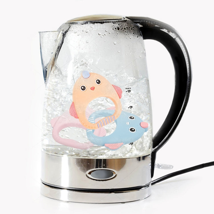 MJYJ019 Giocattolo con bastone molare per bambini in silicone da 2 pezzi, Pink, Blue, Orange, Small Fish-Blue, Small Fish-Pink, Small Fish-Green, Fox-Blue, Fox-Pink, Fox-Green, Monkey-Pink, Monkey-Orange, Monkey-Coffee, Kitten-Coffee, Kitten-Blue      ...