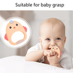 MJYJ019 Giocattolo con bastone molare per bambini in silicone da 2 pezzi, Pink, Blue, Orange, Small Fish-Blue, Small Fish-Pink, Small Fish-Green, Fox-Blue, Fox-Pink, Fox-Green, Monkey-Pink, Monkey-Orange, Monkey-Coffee, Kitten-Coffee, Kitten-Blue      ...