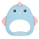 MJYJ019 Giocattolo con bastone molare per bambini in silicone da 2 pezzi, Pink, Blue, Orange, Small Fish-Blue, Small Fish-Pink, Small Fish-Green, Fox-Blue, Fox-Pink, Fox-Green, Monkey-Pink, Monkey-Orange, Monkey-Coffee, Kitten-Coffee, Kitten-Blue      ...