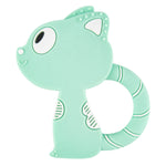 MJYJ019 Giocattolo con bastone molare per bambini in silicone da 2 pezzi, Pink, Blue, Orange, Small Fish-Blue, Small Fish-Pink, Small Fish-Green, Fox-Blue, Fox-Pink, Fox-Green, Monkey-Pink, Monkey-Orange, Monkey-Coffee, Kitten-Coffee, Kitten-Blue      ...