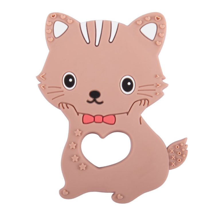 MJYJ019 Giocattolo con bastone molare per bambini in silicone da 2 pezzi, Pink, Blue, Orange, Small Fish-Blue, Small Fish-Pink, Small Fish-Green, Fox-Blue, Fox-Pink, Fox-Green, Monkey-Pink, Monkey-Orange, Monkey-Coffee, Kitten-Coffee, Kitten-Blue      ...