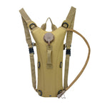 Borsa per l'acqua Zaino per idratazione tattico militare Zaino per sacca d'acqua in nylon Camelback per campeggio all'aperto per ciclismo, 2.5L, 3L