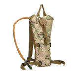 Borsa per l'acqua Zaino per idratazione tattico militare Zaino per sacca d'acqua in nylon Camelback per campeggio all'aperto per ciclismo, 2.5L, 3L