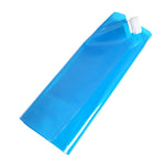 Sacca per acqua in PE per borsa di sollevamento portatile pieghevole per stoccaggio dell'acqua per vescica di stoccaggio per idratazione di sopravvivenza per escursionismo in campeggio, 5L(Blue), 10L(Blue)
