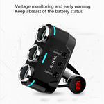YANTU B39 Accendisigari per auto Caricatore per auto a ricarica rapida USB multifunzionale, Wired Non-voltage, Wired Voltage, Wireless Non-voltage, Wireless Voltage, Wireless Qualcomm Non-Voltage, Wireless Qualcomm Voltage, Wireless High-power Non-volt...
