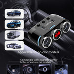 YANTU B39 Accendisigari per auto Caricatore per auto a ricarica rapida USB multifunzionale, Wired Non-voltage, Wired Voltage, Wireless Non-voltage, Wireless Voltage, Wireless Qualcomm Non-Voltage, Wireless Qualcomm Voltage, Wireless High-power Non-volt...
