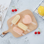 Set di stampi fai da te per stampi per crema per ghiaccioli in silicone estivo 3 in 1