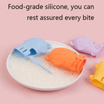 2 pezzi di guanti molari per bambini, massaggiagengive in silicone lenitivo, bastone molare, giocattolo materno e infantile, 2pcs Pink, 2pcs Yellow, 2pcs Purple, 2pcs Green, 2pcs Blue, 2pcs Orange