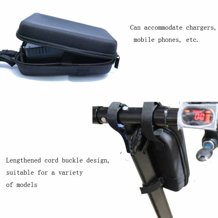 Borsa anteriore per scooter elettrico Borsa per mini bici, 5 Inch Bike Front Bag