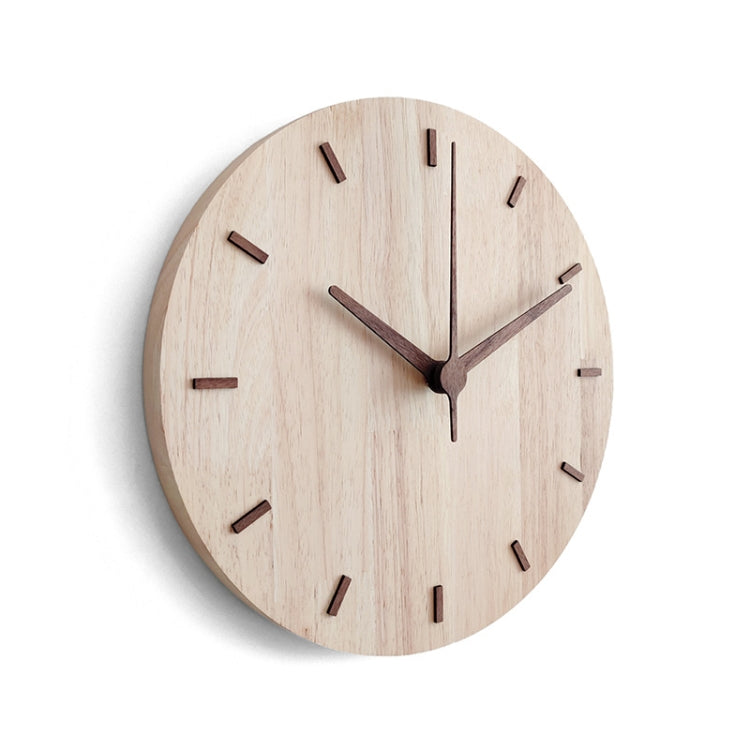 Orologio da parete in legno massiccio 30 cm