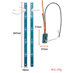 Scooter elettrico BMS Board + kit striscia laterale per Xiaomi Mijia M365 Pro, BMS Board + Side Strip