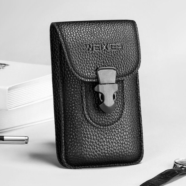 3 PEZZI WEIXIER 8640 Marsupio da cintura da 7 pollici Marsupio per cellulare da uomo per sport all'aria aperta, WEIXIER 8640