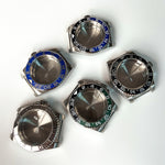 Per Rolex 2813/8215/2836/3804/8200 GMT Cassa dell'orologio Per Rolex 2813/8215/2836/3804/8200, GMT Black and Green Ceramic Ring, GMT Blue and Yellow Ceramic, GMT Black and Blue Ceramic Ring, GMT Black Ceramic Ring, SUB Silver Aluminum Ring