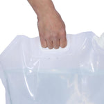 Borsa per l'acqua pieghevole Sport all'aria aperta Campeggio Escursionismo Secchio per l'acqua Storge Contenitore per l'acqua per picnic Borsa per l'acqua per il trasporto, 5L, 10L, 15L