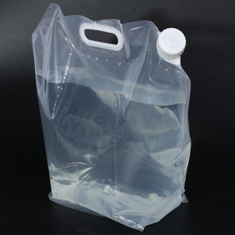 Borsa per l'acqua pieghevole Sport all'aria aperta Campeggio Escursionismo Secchio per l'acqua Storge Contenitore per l'acqua per picnic Borsa per l'acqua per il trasporto, 5L, 10L, 15L