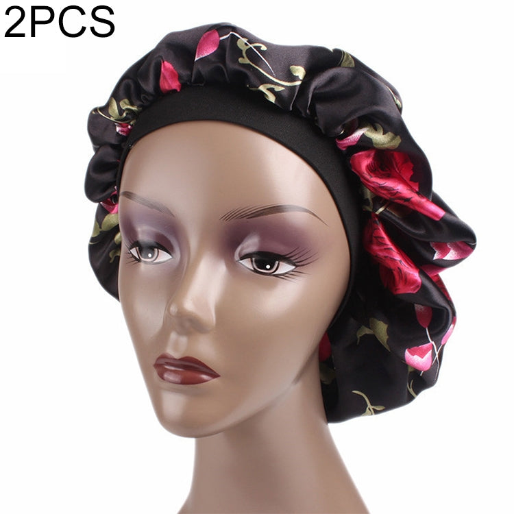 Cuffia per capelli donna in raso con fascia elastica