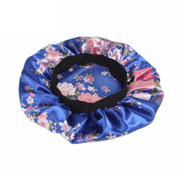 2 pezzi da donna in raso da notte, cuffia per capelli, cuffia per capelli, copricapo in seta, ampia fascia elastica