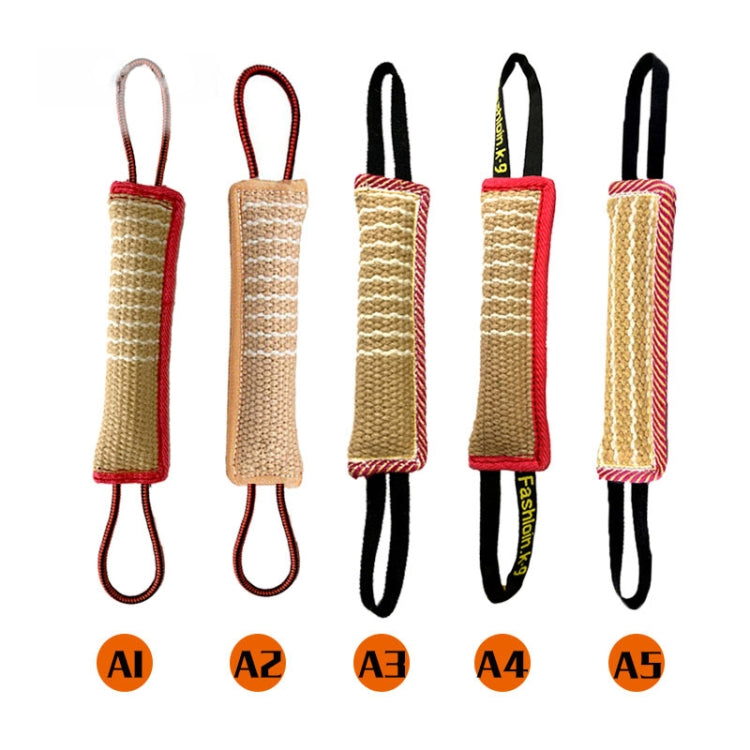 Bastoncino per morso di canapa per addestramento del cane Bastoncino per morso di cane Forniture per addestramento per cani, A1, A2, A3, A4, A5
