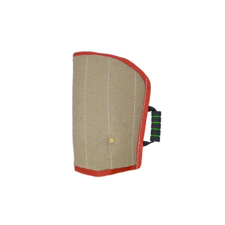 Red Twill Jute Training Dog Bite Sleeve Open Sleeve Protector Prodotti per animali domestici, Red Twill Jute