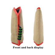 Red Twill Jute Training Dog Bite Sleeve Open Sleeve Protector Prodotti per animali domestici, Red Twill Jute